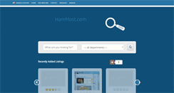 Desktop Screenshot of hamhost.com