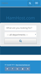 Mobile Screenshot of hamhost.com